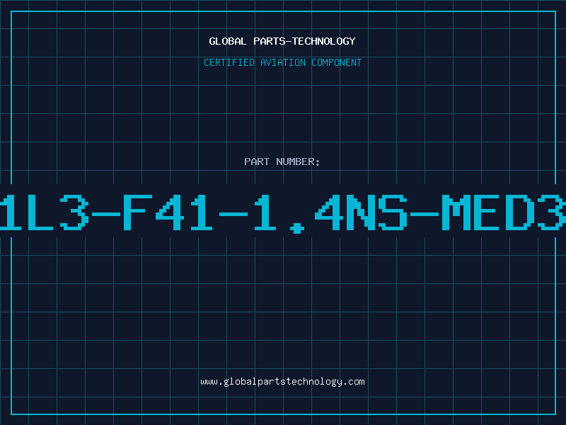 Aviation Part 1L3-F41-1.4NS-MED3
