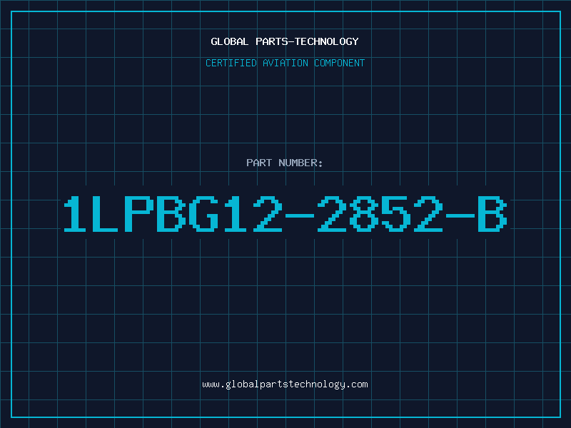 Aviation Part 1LPBG12-2852-B