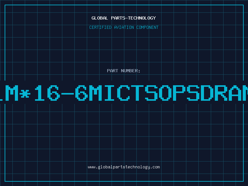 Aviation Part 1M*16-6MICTSOPSDRAM