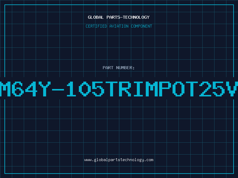 Aviation Part 1M64Y-105TRIMPOT25VA