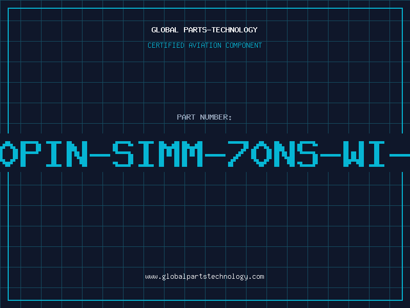 Aviation Part 1MEG-30PIN-SIMM-70Ns-WI-PARITY