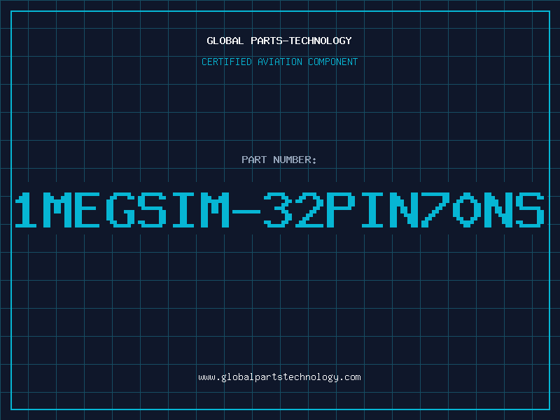 Aviation Part 1MEGSIM-32PIN70NS