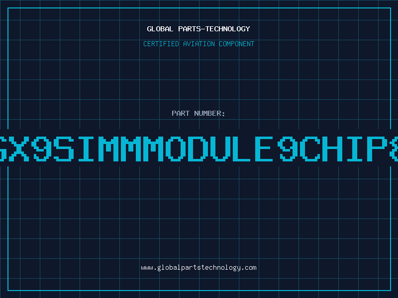 Aviation Part 1MEGX9SIMMMODULE9CHIP80NS