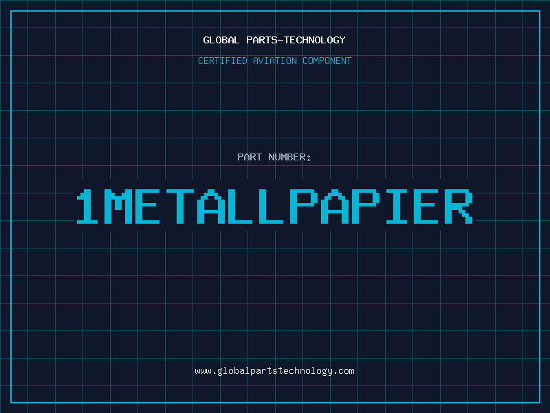 Aviation Part 1METALLPAPIER