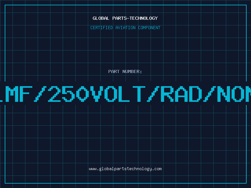 Aviation Part 1MF/250VOLT/RAD/NON