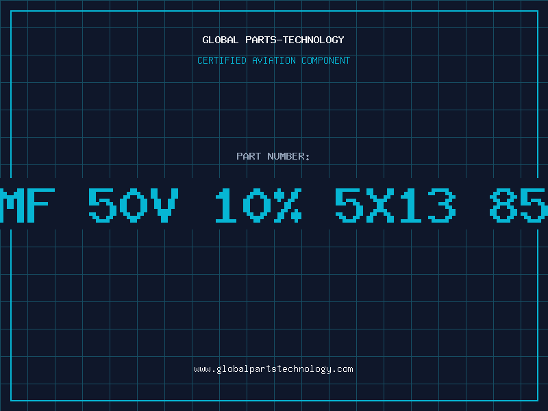 Aviation Part 1MF 50V 10% 5x13 85o