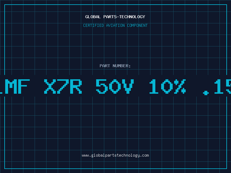 Aviation Part 1MF X7R 50V 10% .15