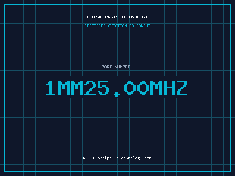 Aviation Part 1MM25.00MHZ