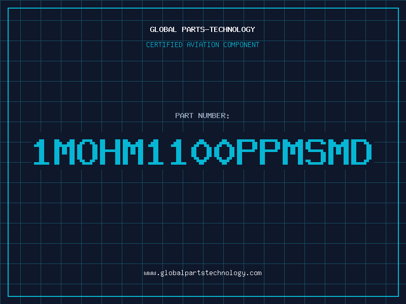 Aviation Part 1MOHM1100PPMSMD
