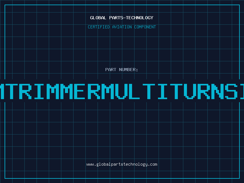 Aviation Part 1MTRIMMERMULTITURNSIL
