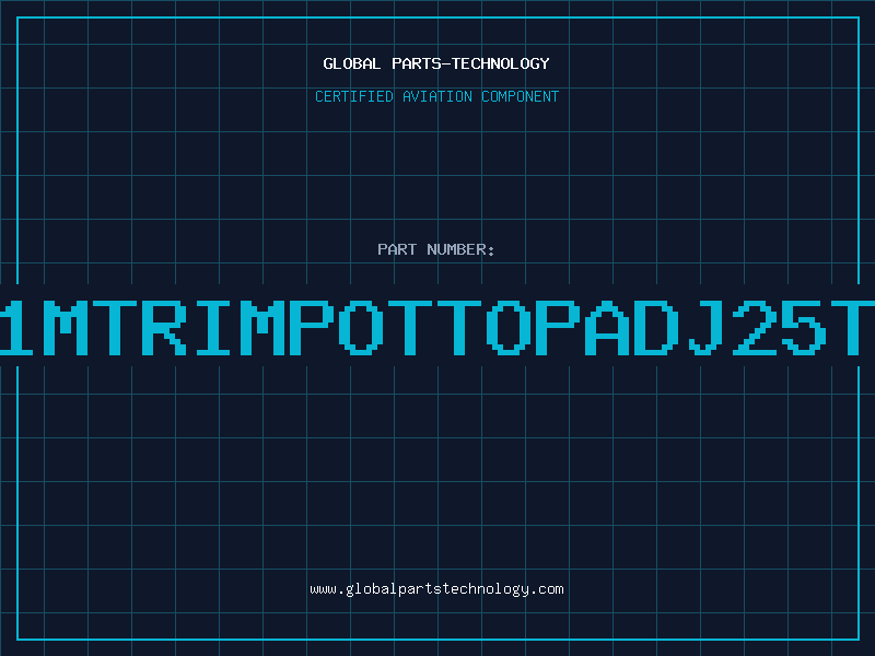 Aviation Part 1MTRIMPOTTOPADJ25T