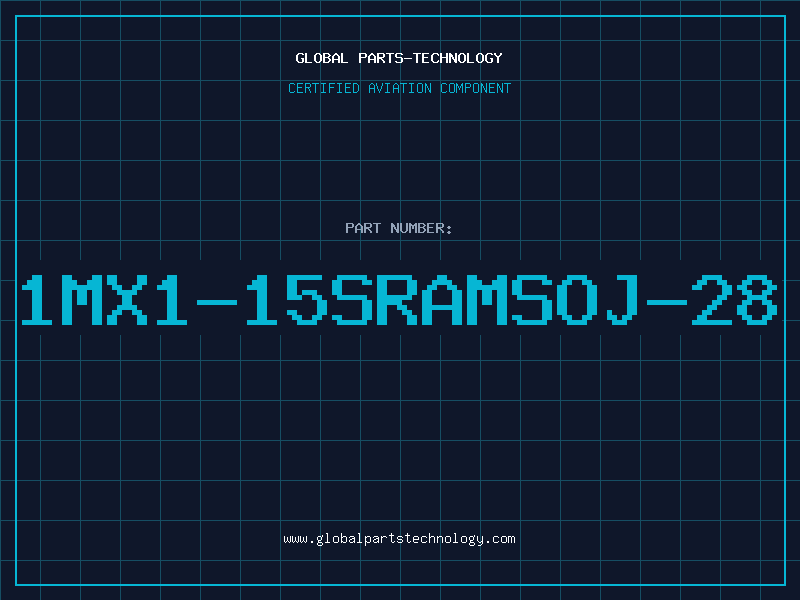 Aviation Part 1MX1-15SRAMSOJ-28