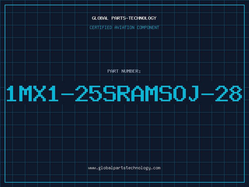 Aviation Part 1MX1-25SRAMSOJ-28