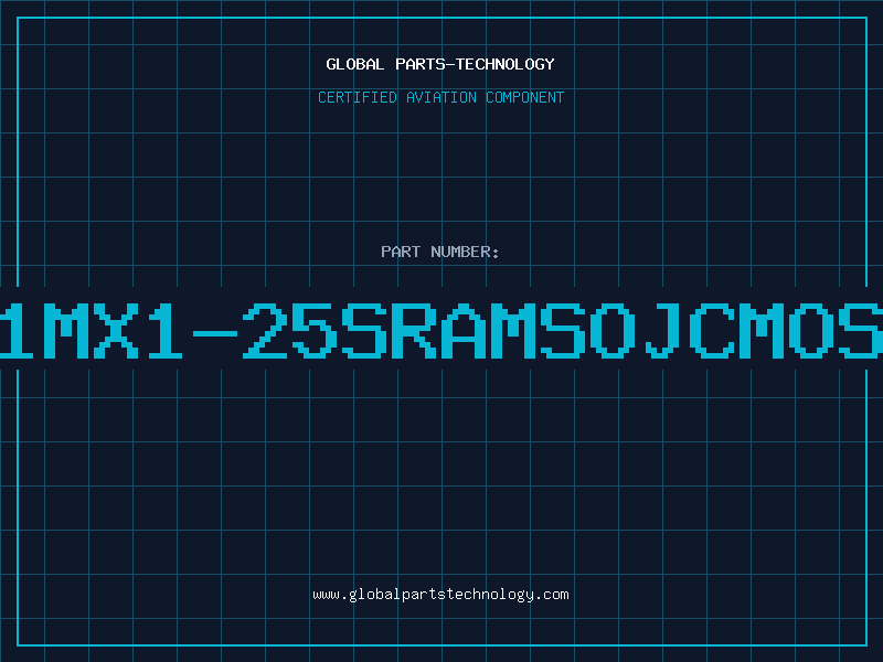 Aviation Part 1MX1-25SRAMSOJCMOS