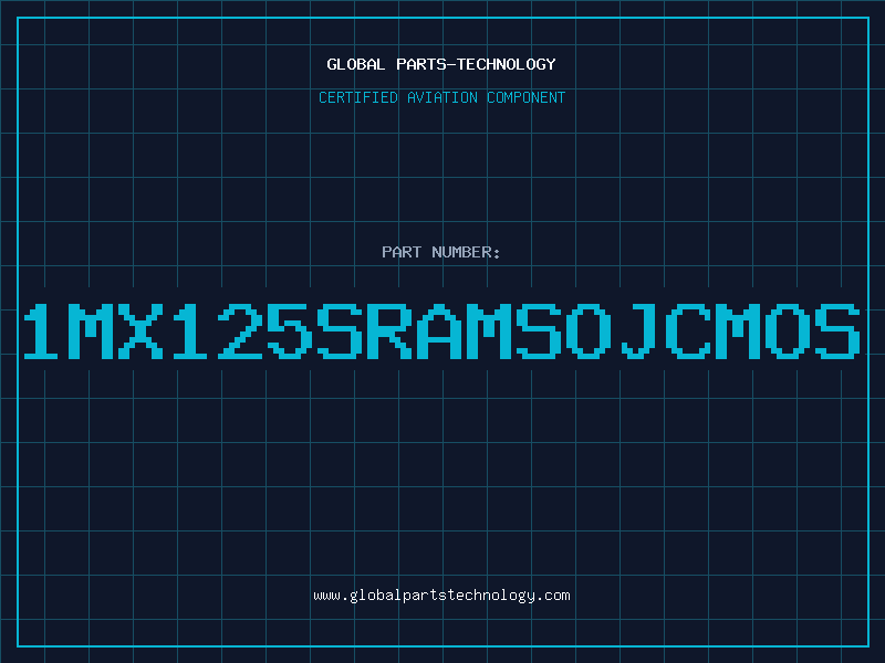 Aviation Part 1MX125SRAMSOJCMOS