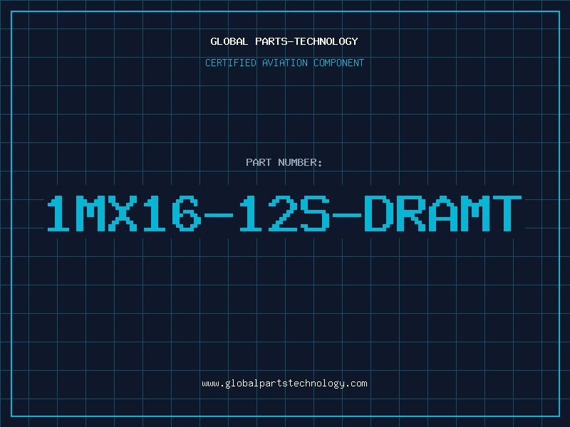 Aviation Part 1MX16-12S-DRAMT