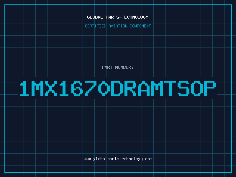 Aviation Part 1MX1670DRAMTSOP