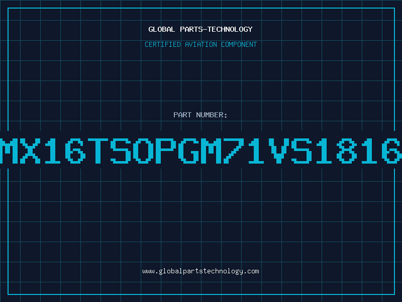 Aviation Part 1MX16TSOPGM71VS18160
