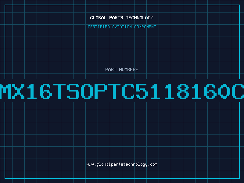 Aviation Part 1MX16TSOPTC5118160CF