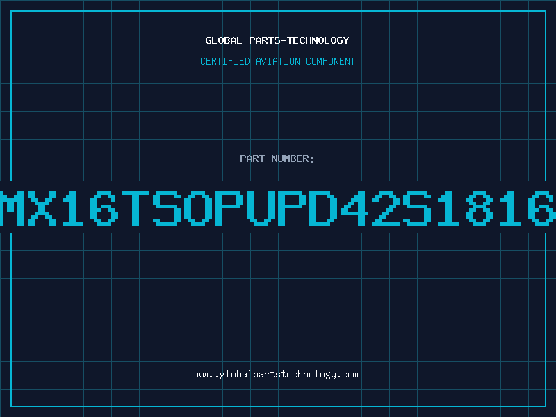 Aviation Part 1MX16TSOPUPD42S18165