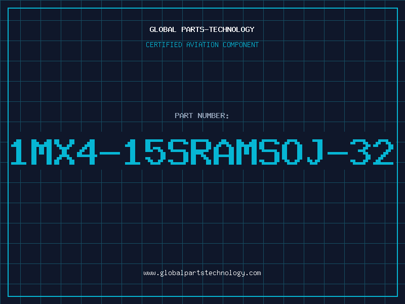Aviation Part 1MX4-15SRAMSOJ-32