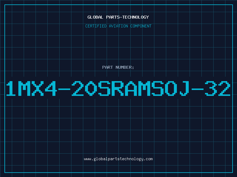 Aviation Part 1MX4-20SRAMSOJ-32