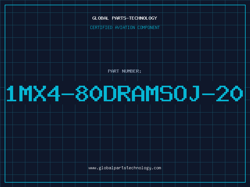 Aviation Part 1MX4-80DRAMSOJ-20