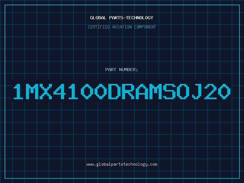 Aviation Part 1MX4100DRAMSOJ20
