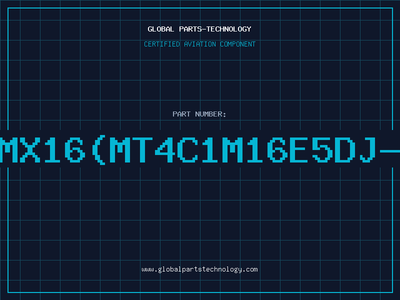 Aviation Part 1Mx16(MT4C1M16E5DJ-5