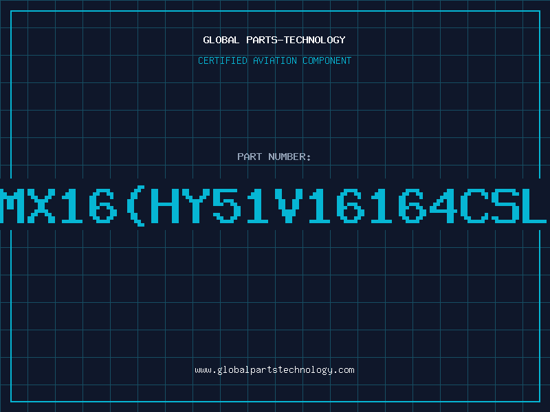 Aviation Part 1Mx16HY51V16164CSLT