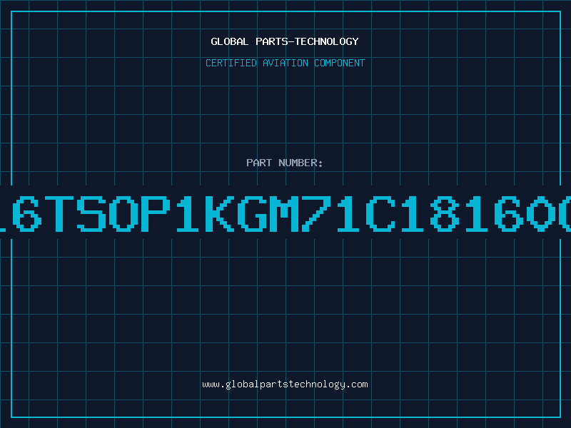 Aviation Part 1Mx16TSOP1KGM71C18160CT-6