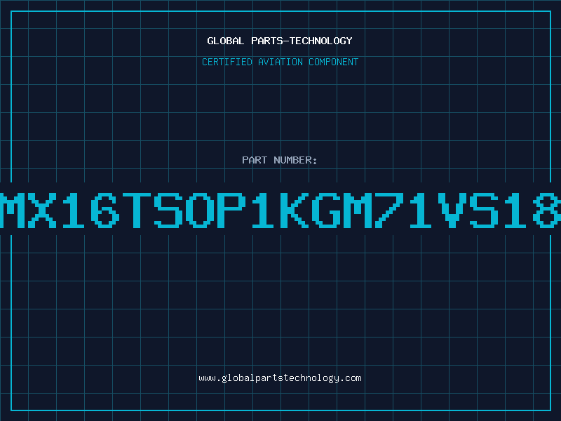 Aviation Part 1Mx16TSOP1KGM71VS181