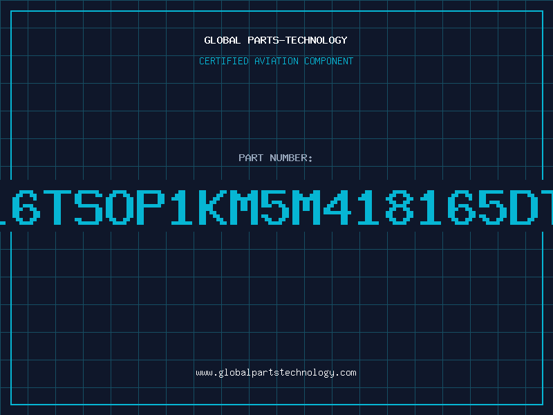 Aviation Part 1Mx16TSOP1KM5M418165DTP-6