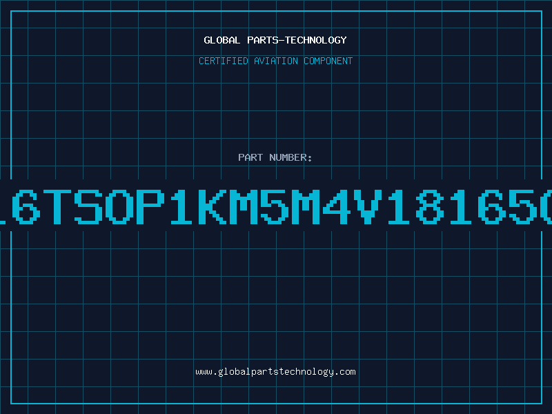 Aviation Part 1Mx16TSOP1KM5M4V18165CTP7