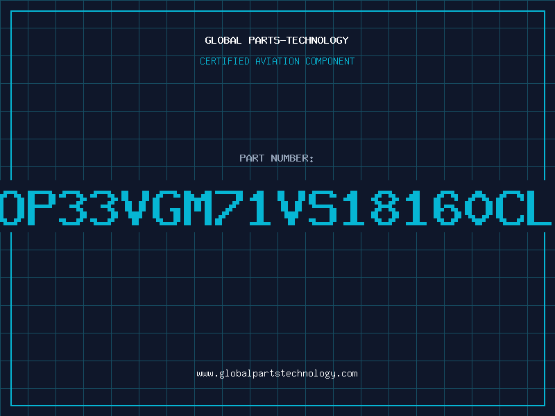 Aviation Part 1Mx16TSOP33VGM71VS18160CLT601000