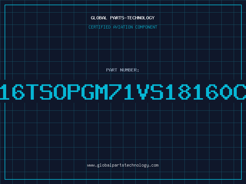 Aviation Part 1Mx16TSOPGM71VS18160CLT6