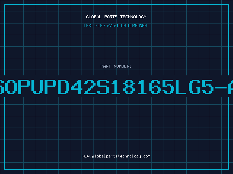 Aviation Part 1Mx16TSOPUPD42S18165LG5-A60-7JF