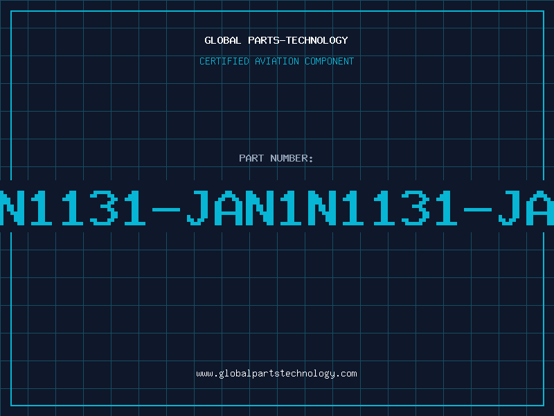 Aviation Part 1N1131-JAN1N1131-JAN
