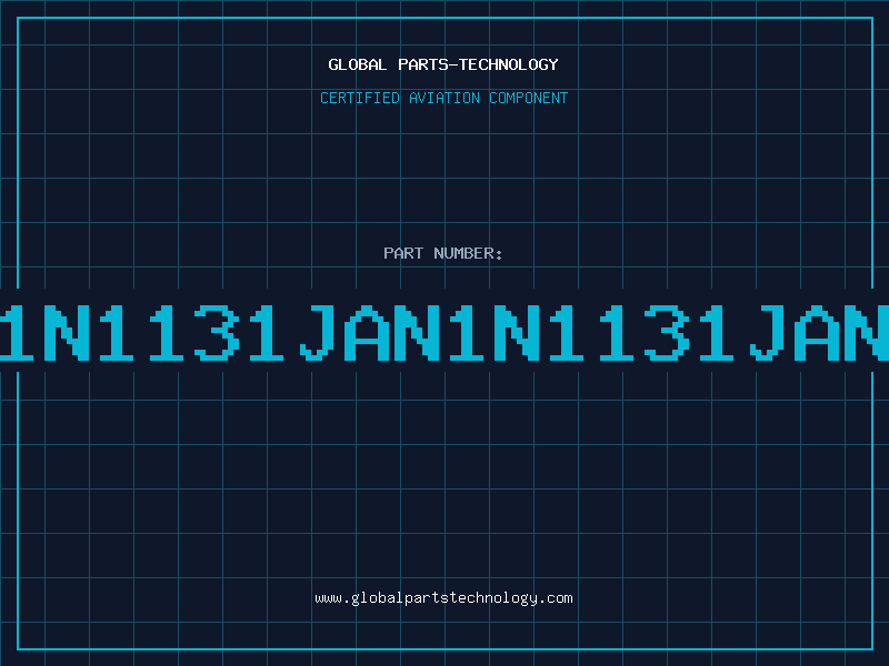 Aviation Part 1N1131JAN1N1131JAN