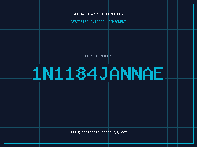 Aviation Part 1N1184JANNAE