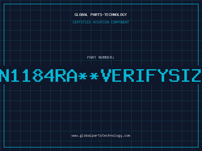 Aviation Part 1N1184RAVERIFYSIZE