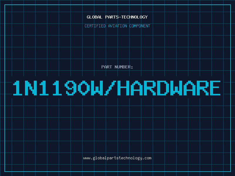 Aviation Part 1N1190W/HARDWARE