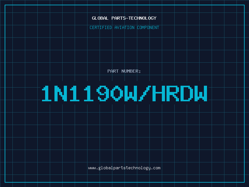 Aviation Part 1N1190W/HRDW