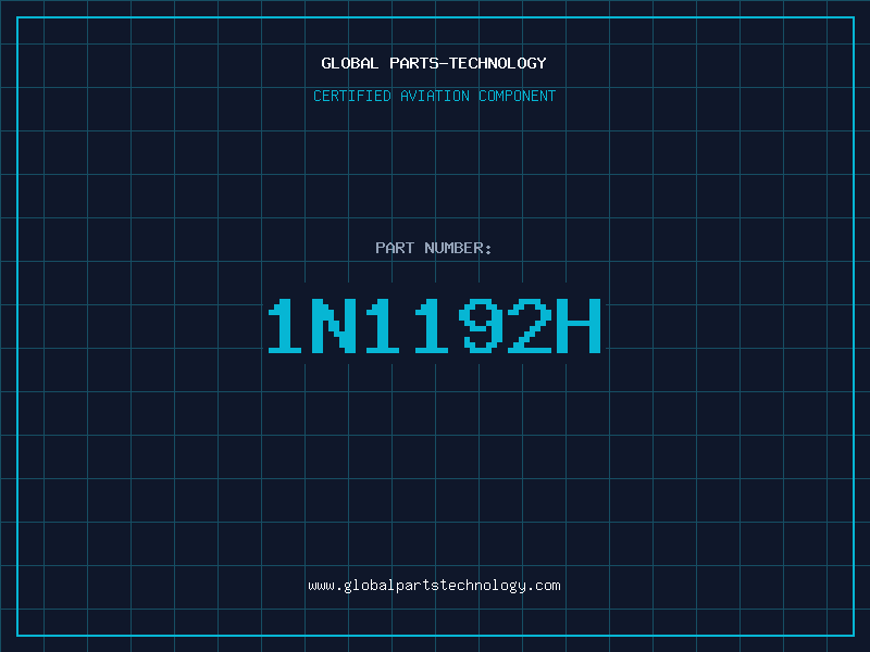 Aviation Part 1N1192H