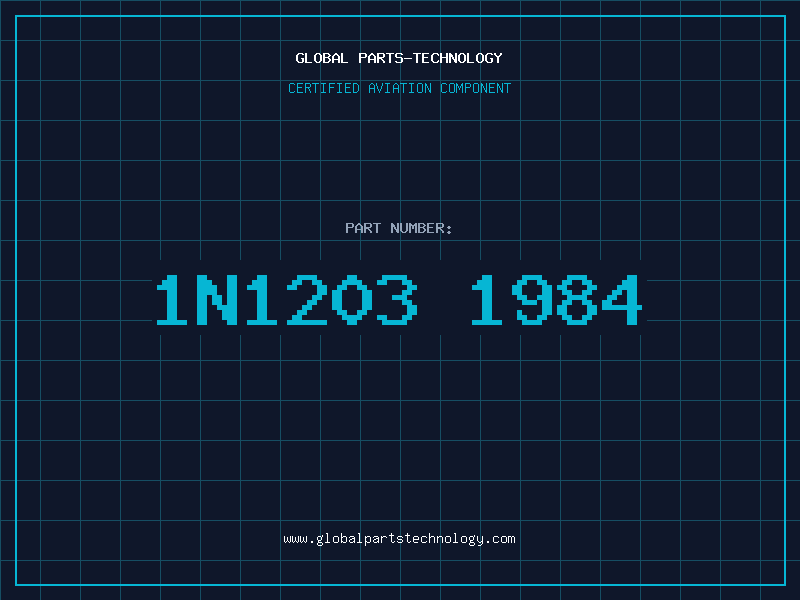 Aviation Part 1N1203 1984