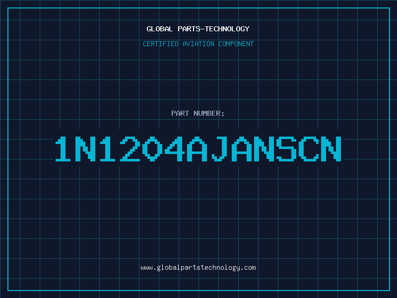 Aviation Part 1N1204AJANSCN