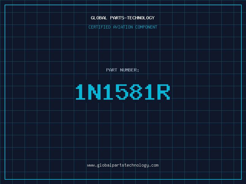 Aviation Part 1N1581R