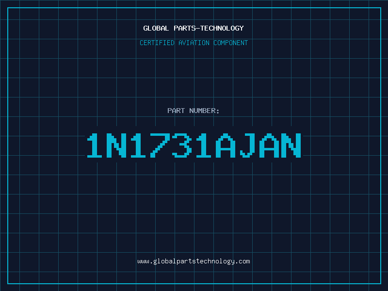 Aviation Part 1N1731AJAN