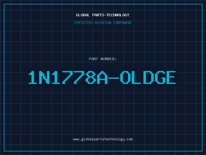 Aviation Part 1N1778A-OLDGE