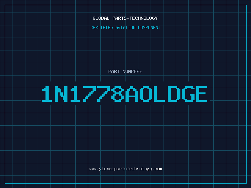 Aviation Part 1N1778AOLDGE